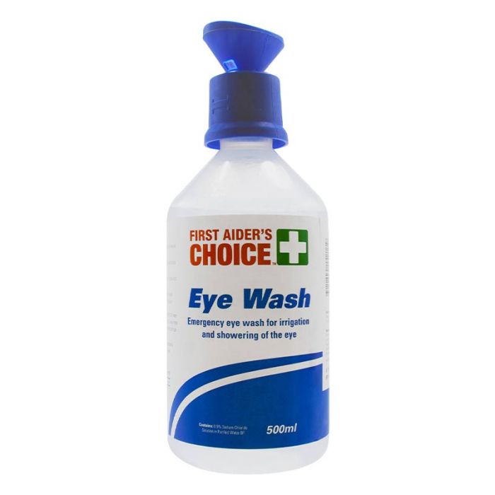 FAC Saline Eye Rinse with Eye Cap 500ml