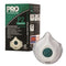 Dust Masks P2 Respirator with Active Carbon Filter and Valve PC315 Box of 12