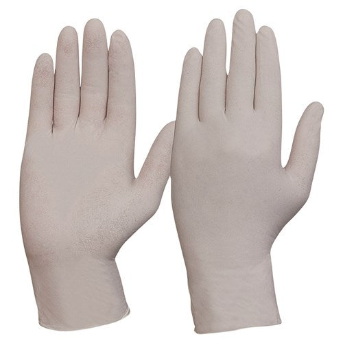 Disposable Latex Powder Free Gloves MDLPF Box of 100