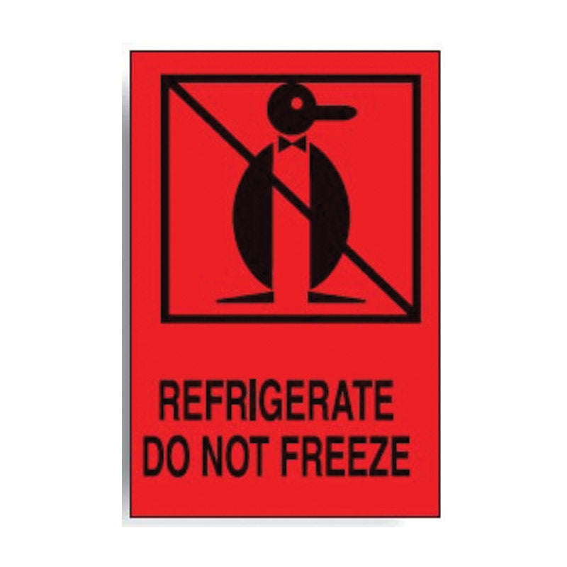 Shipping Labels - Refigerate Do Not Freeze