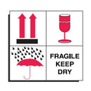 Shipping Labels - Fragile Keep Dry