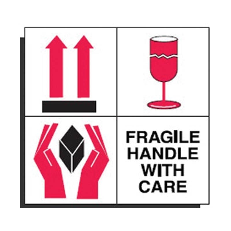 Shipping Labels - Fragile Handle With Care