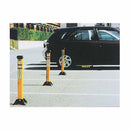 Fold Down Bollard 735mm Yellow