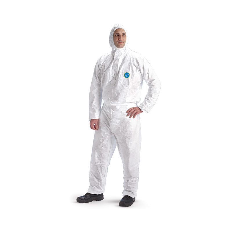 DuPont Tyvek Dual Hooded Coverall Carton of 100