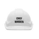 Chief Warden Hard Hat