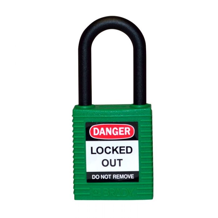 Brady Padlock - Safety Nylon Shackle