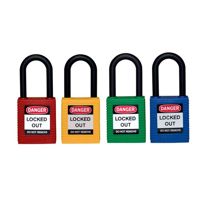 Brady Padlock - Safety Nylon Shackle