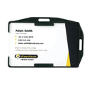 Card Holder Dual Sided Dual Orientation Black