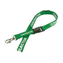 Pre-Printed Lanyard with Trigger Snap Swivel Hook and Breakaway